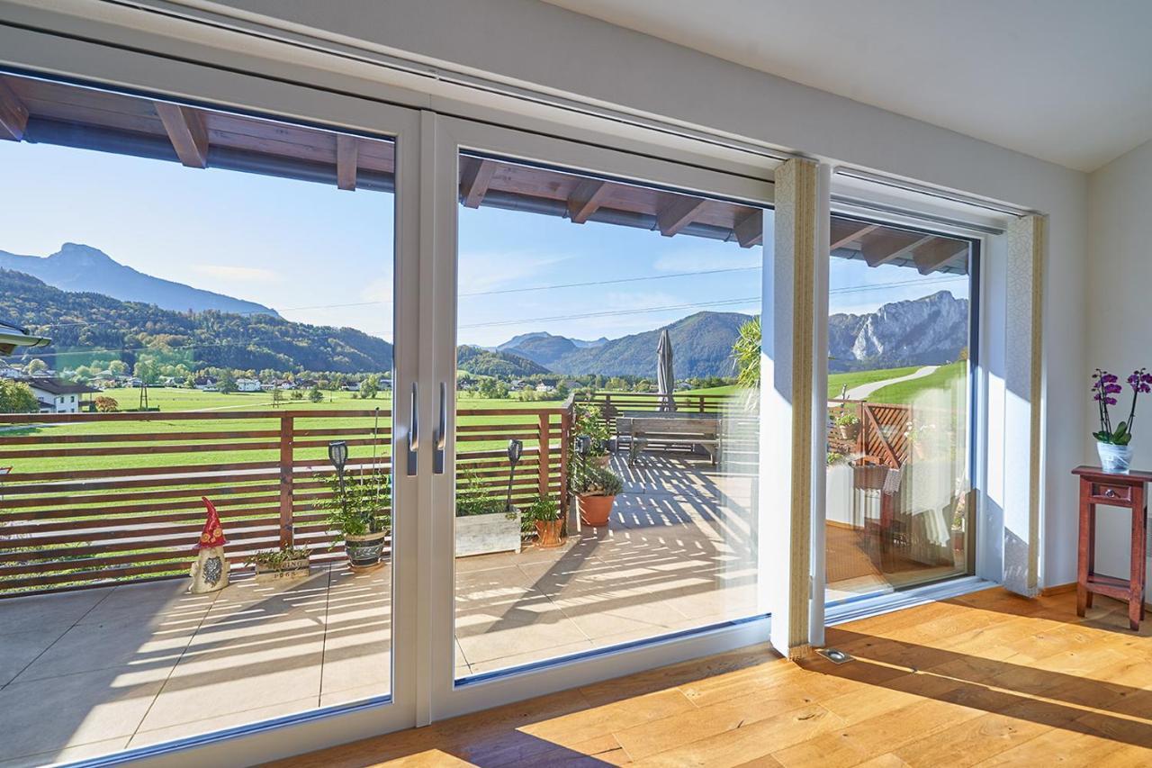 Bergblick Acht Mondsee Innerschwand Zewnętrze zdjęcie