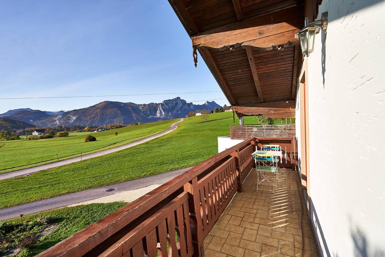 Bergblick Acht Mondsee Innerschwand Zewnętrze zdjęcie