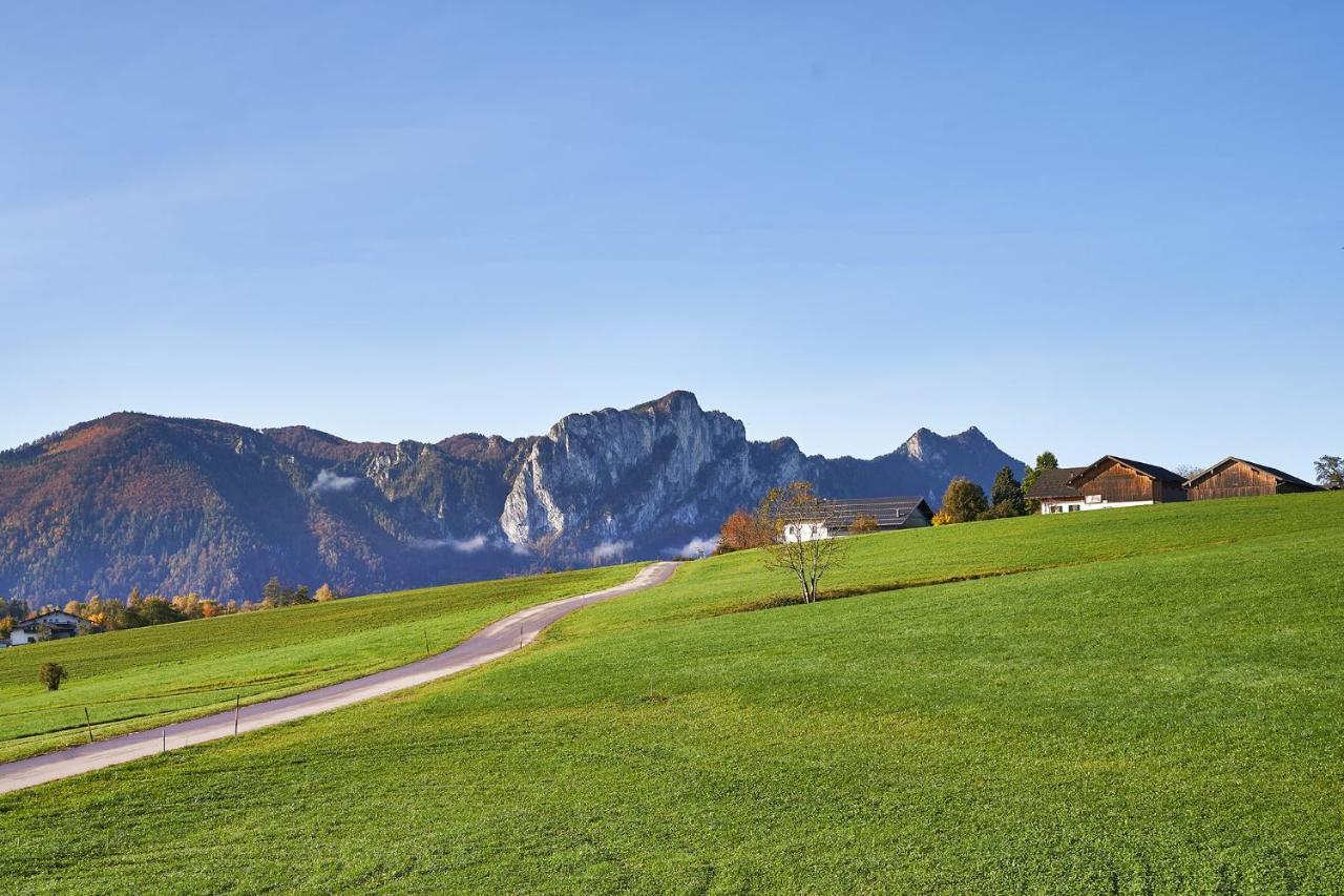 Bergblick Acht Mondsee Innerschwand Zewnętrze zdjęcie